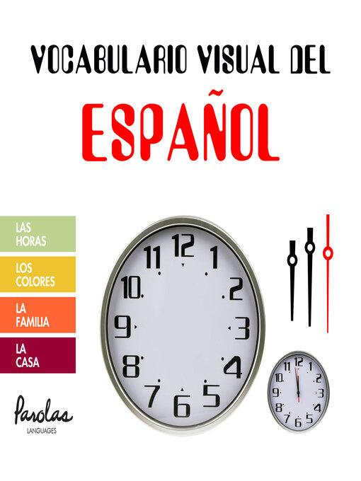Cover image for Vocabulario visual del español